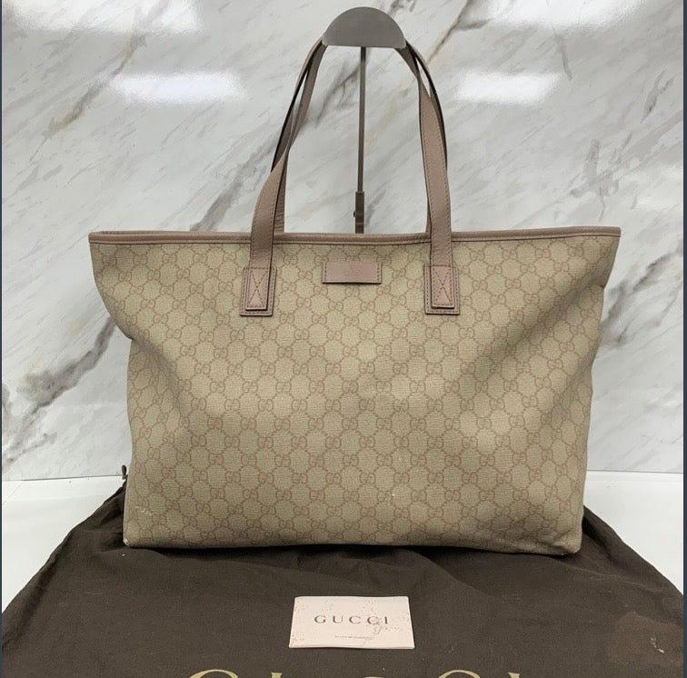 Gucci GG Monogram Canvas Tote Bag
