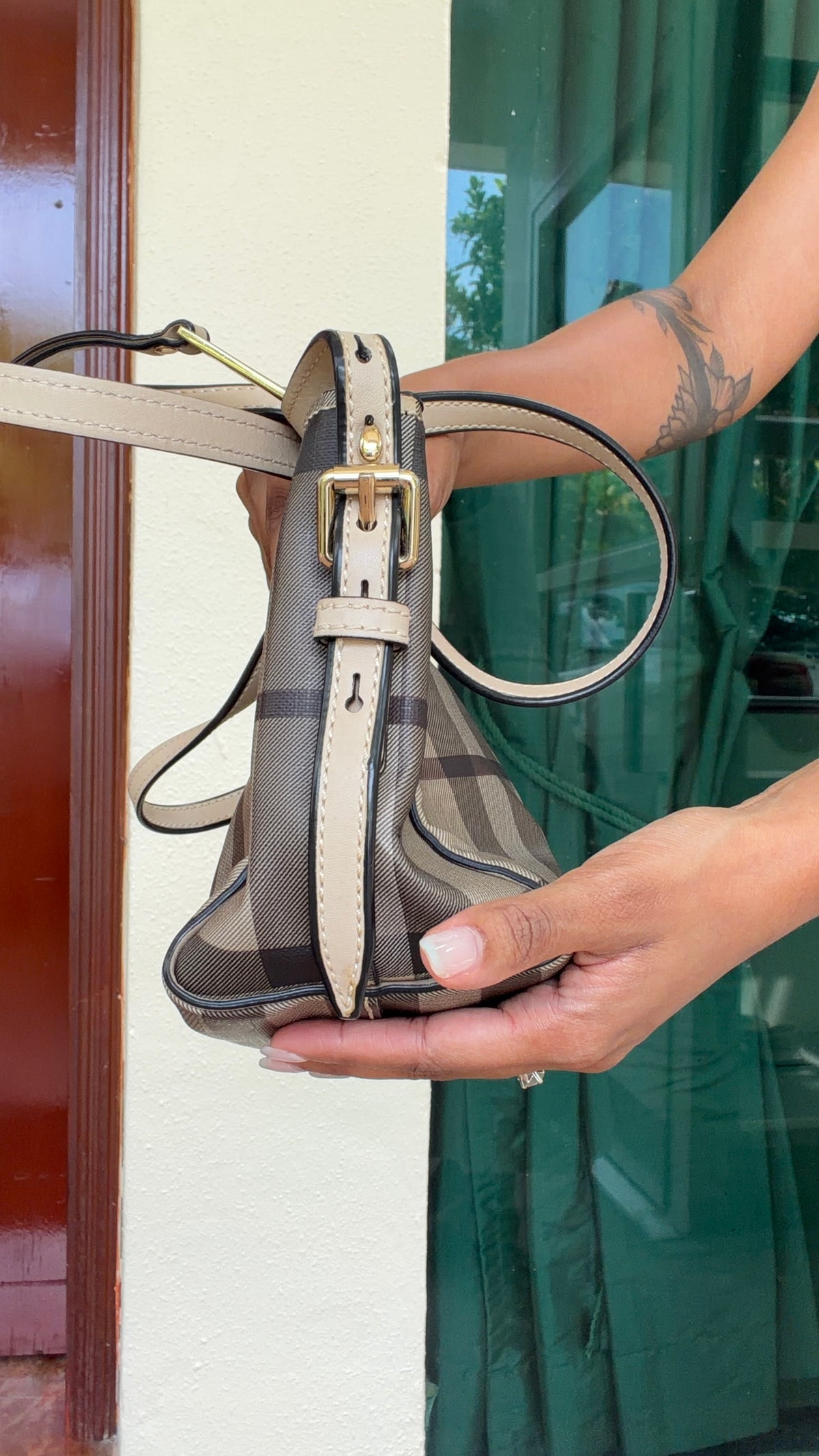Burberry Sling Crossbody Shoulder Bag