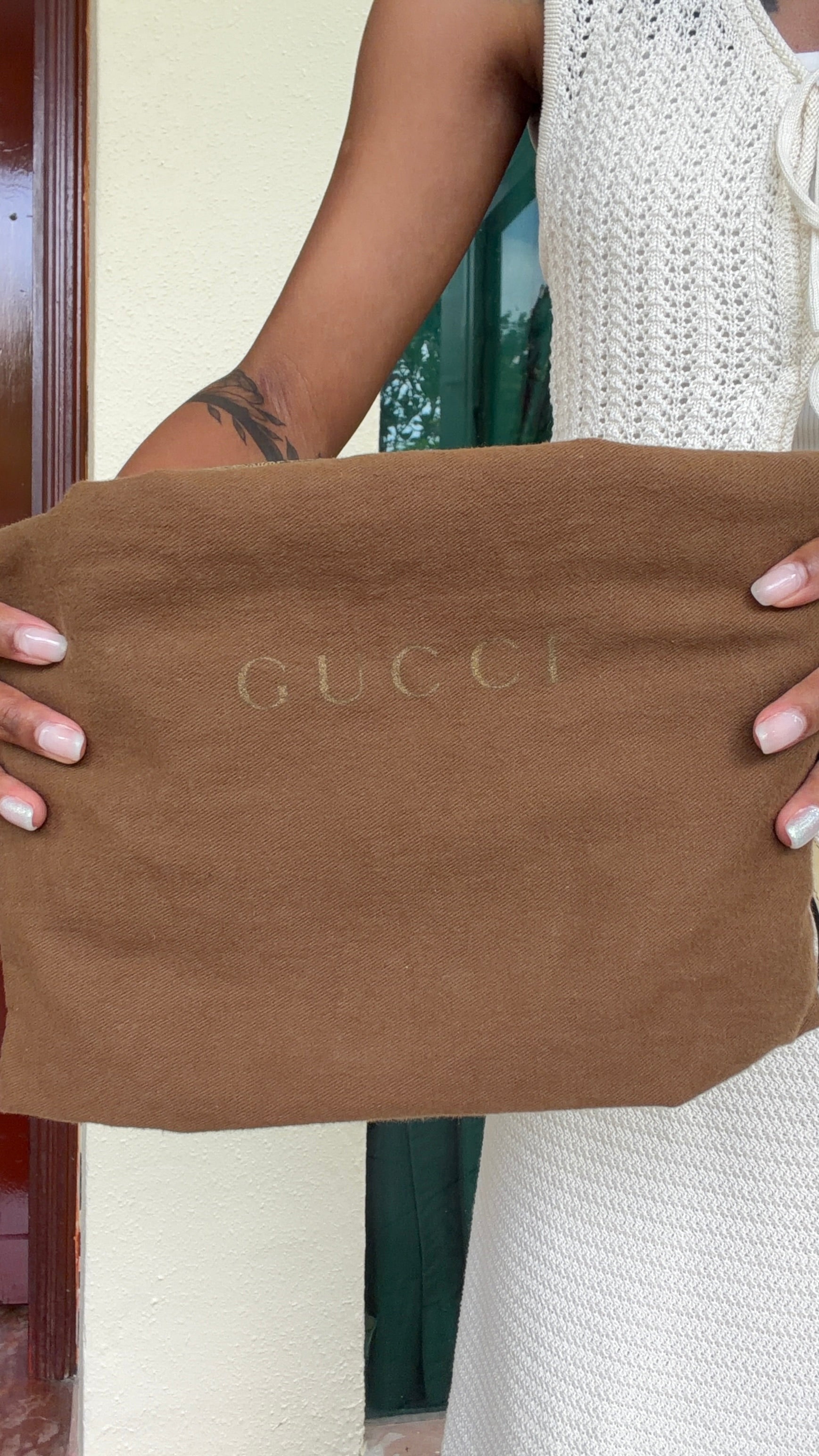 Authentic Gucci GG Monogram Shoulder Bag – Style