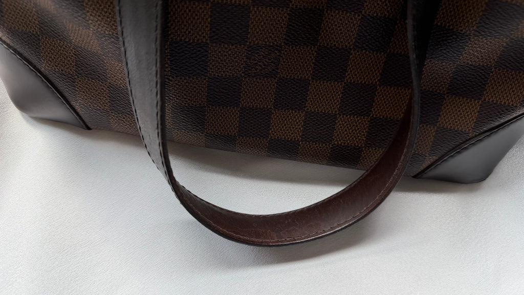 Louis Vuitton Hampstead PM N51205 Damier Ebene Tote Bag