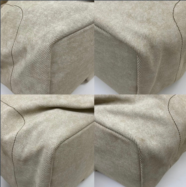Authentic Vintage Burberry Blue Label Beige Canvas Tote Bag