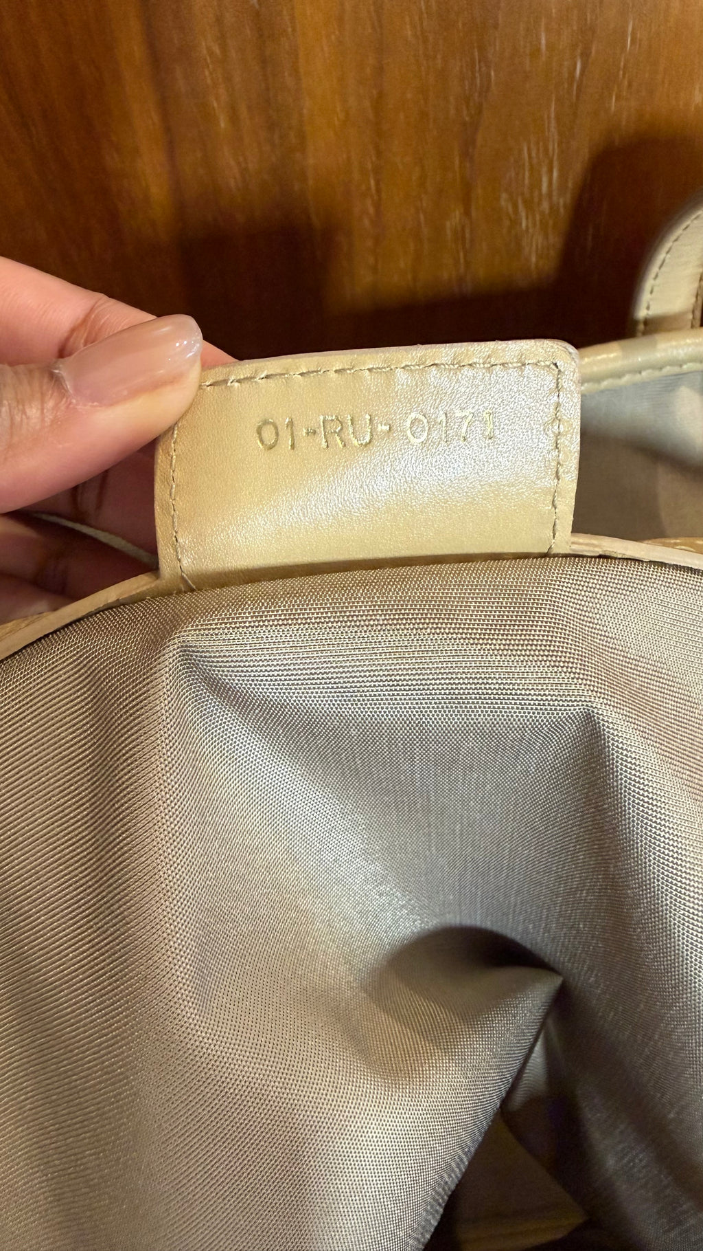 Vintage Dior Cannage Panarea Tote Bag