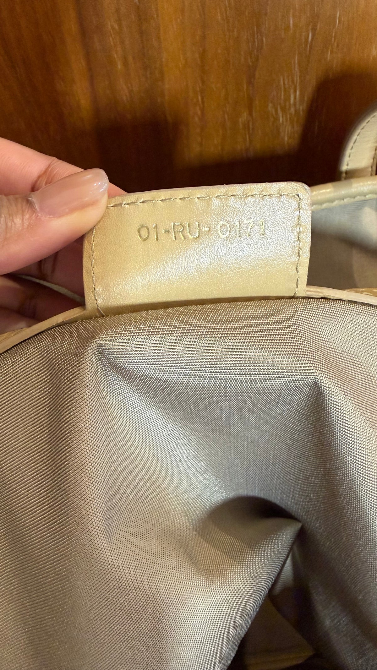 Vintage Dior Cannage Panarea Tote Bag